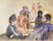 Pierre Renoir At the Moulin de la Galette Spain oil painting artist